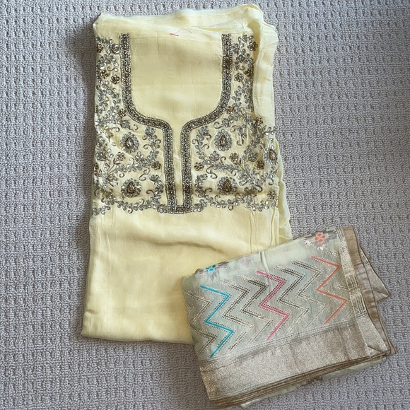 Unstitched Indian Suit - Picture 4 of 4